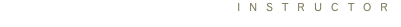 Instructor